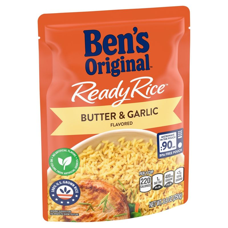 Ben's Original Ready Rice Butter &amp; Garlic, 8.8 oz