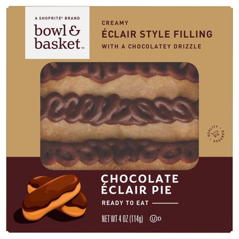 Bowl &amp; Basket Chocolate Éclair Pie, 4 oz