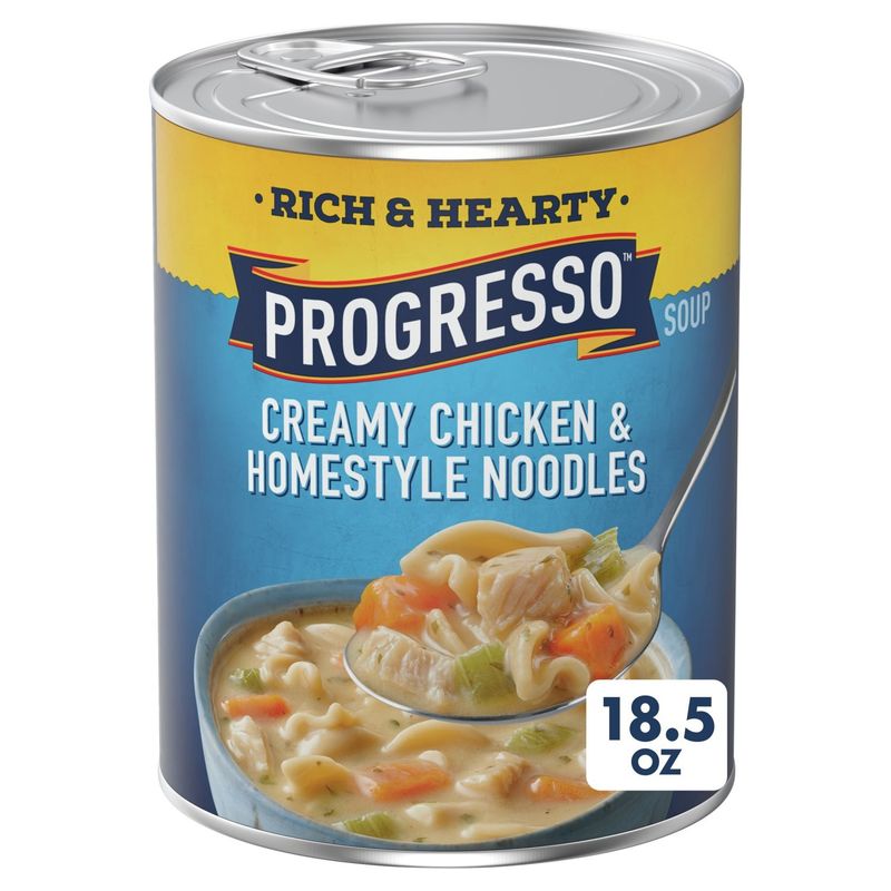 Progresso Creamy Chicken &amp; Homestyle Noodles Soup, 18.5 oz