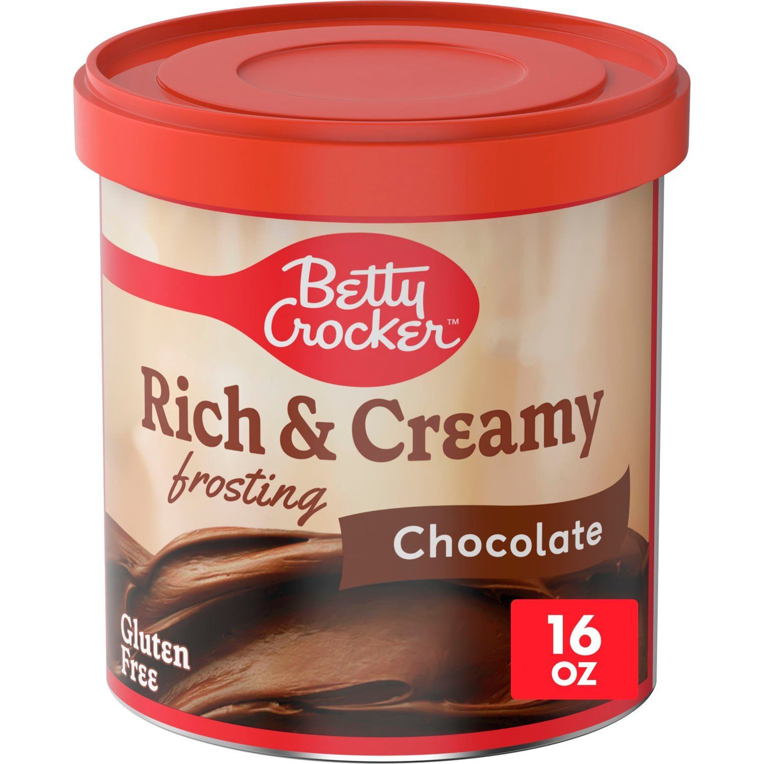 Betty Crocker Rich &amp; Creamy Chocolate Frosting, 16 oz