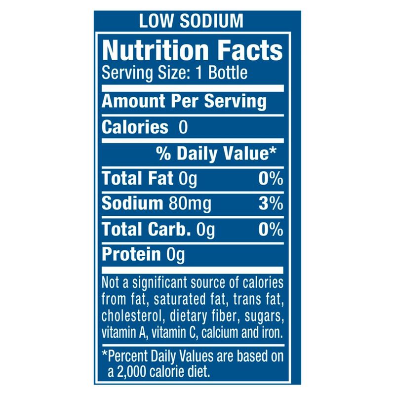 Schweppes Low Sodium Club Soda, 6 count