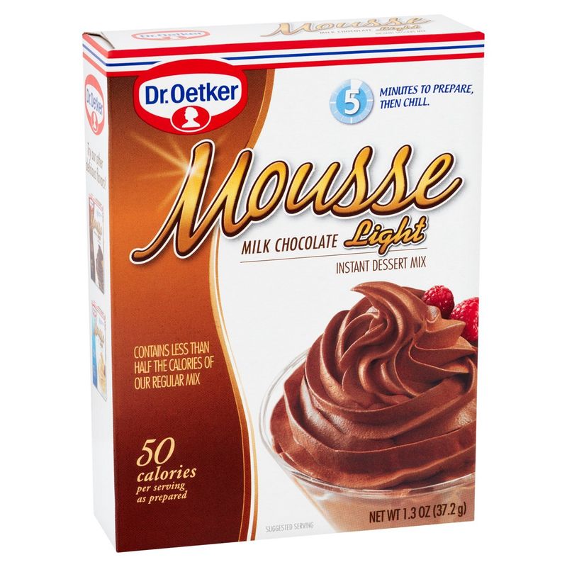 Dr. Oetker Milk Chocolate Light Mousse Instant Dessert Mix, 1.3 oz
