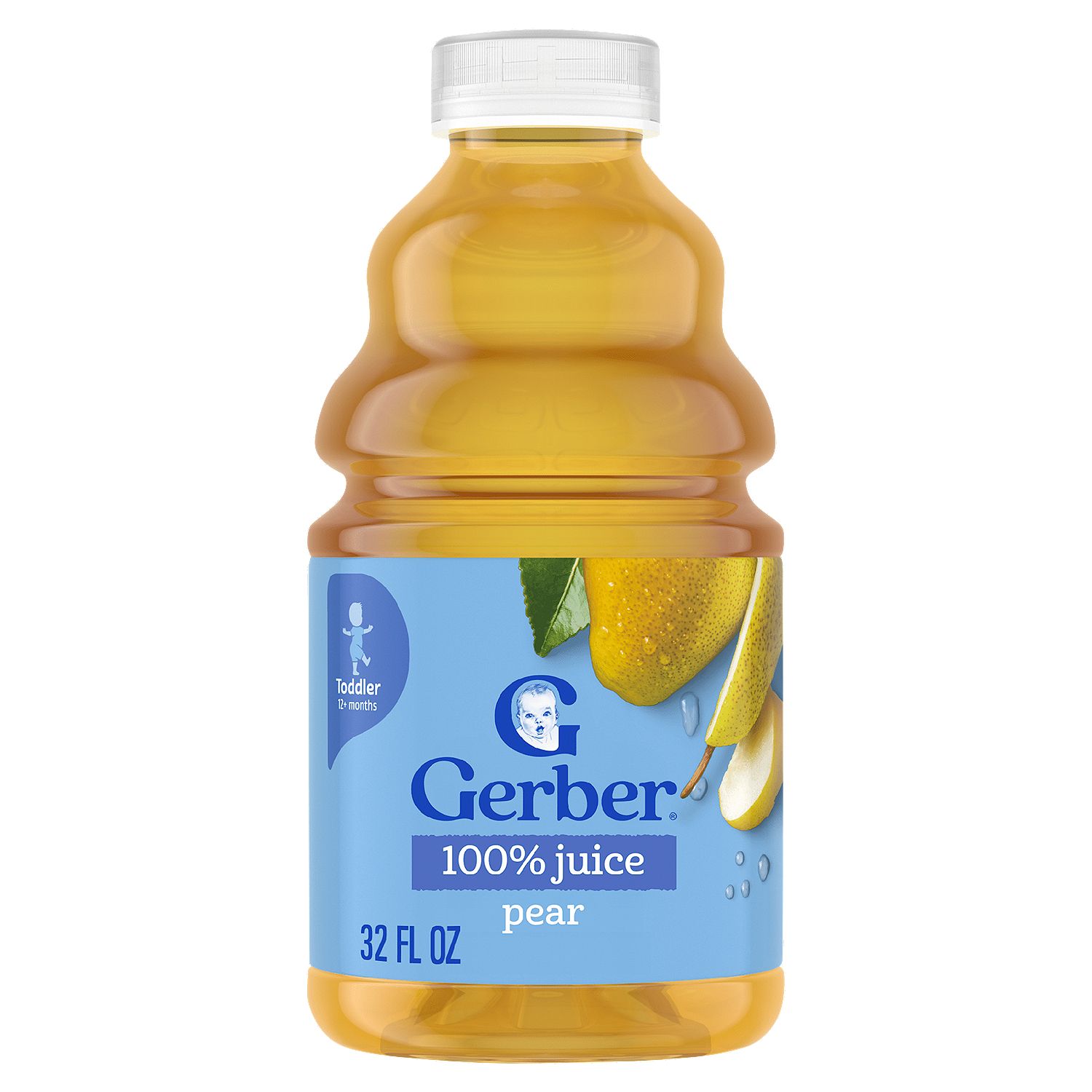 Gerber Pear 100% Juice, Toddler 12+ months, 32 fl oz