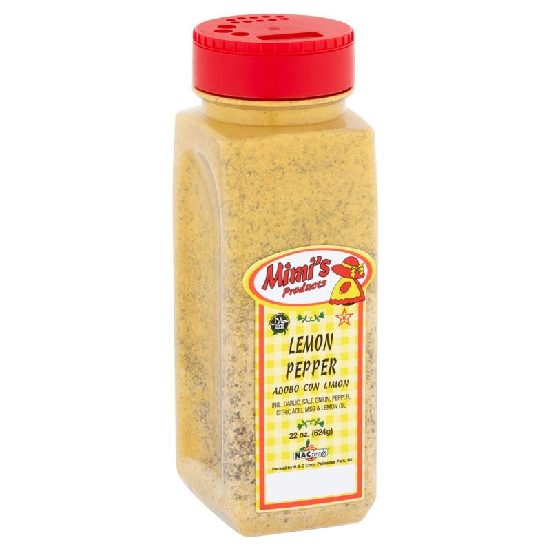 Mimi's Products Lemon Pepper, 22 oz