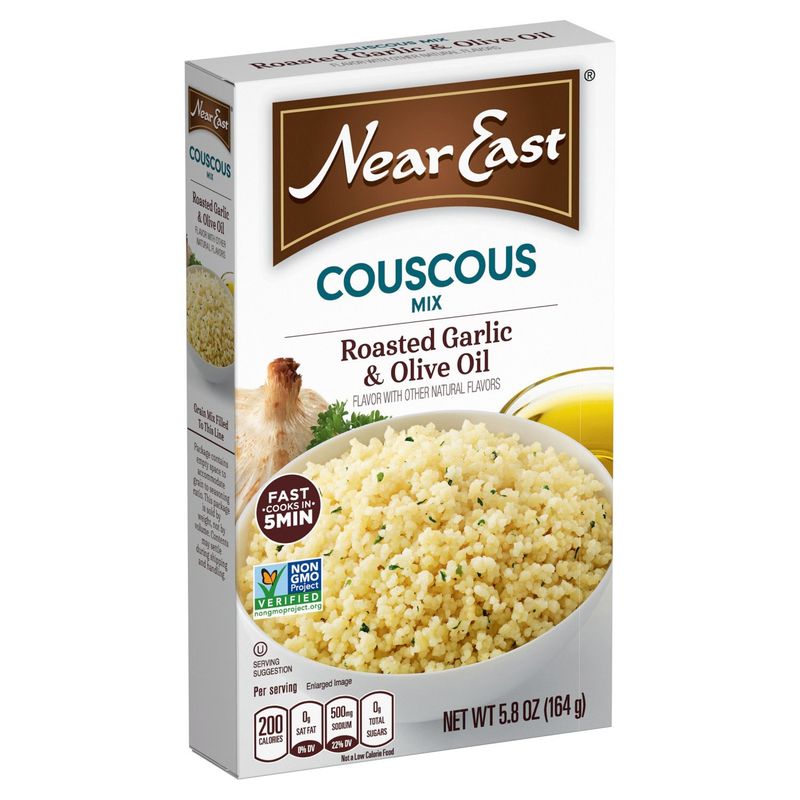 Near East Roasted Garlic &amp; Olive Oil Couscous Mix, 5.0 oz