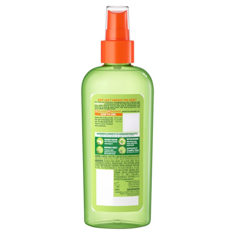 Garnier Fructis Argan Oil Flat Iron Perfector Straightening Mist, 6.0 fl oz