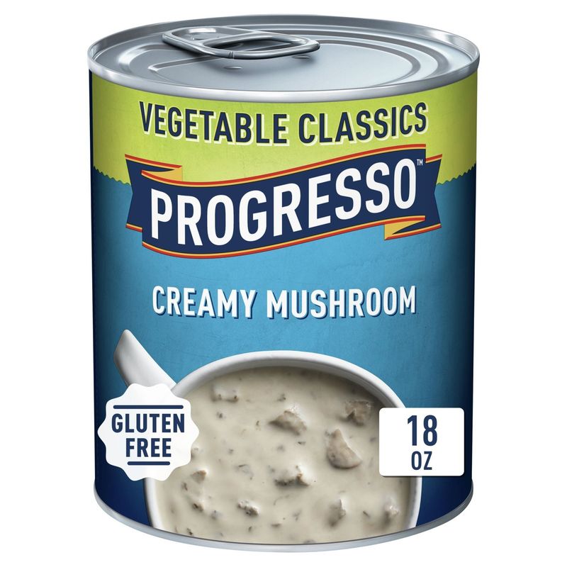 Progresso Vegetable Classics Creamy Mushroom Soup, 18 oz
