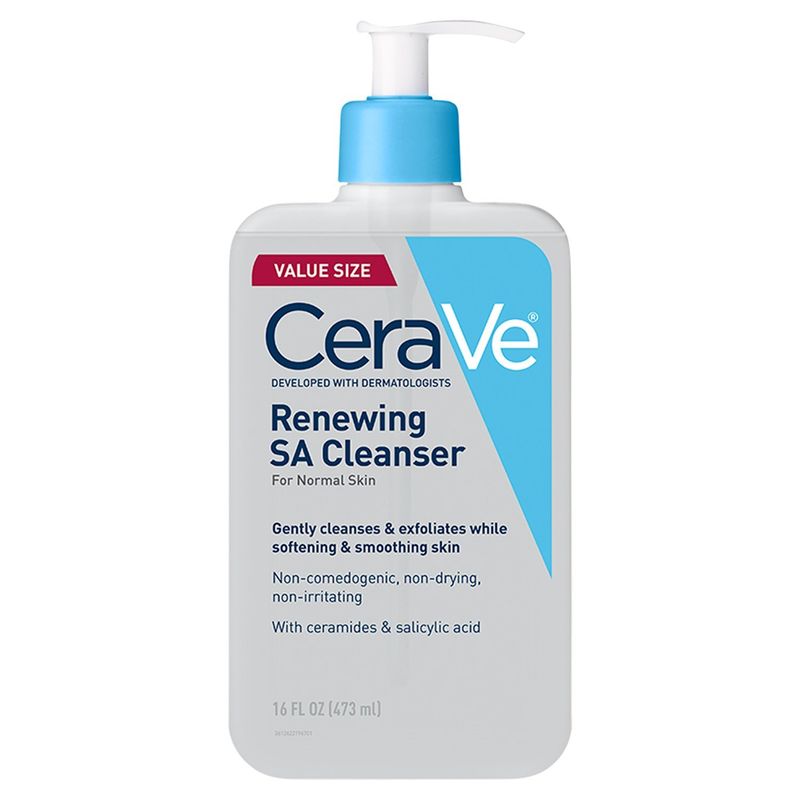 CeraVe Renewing SA Cleanser Value Size, 16 fl oz
