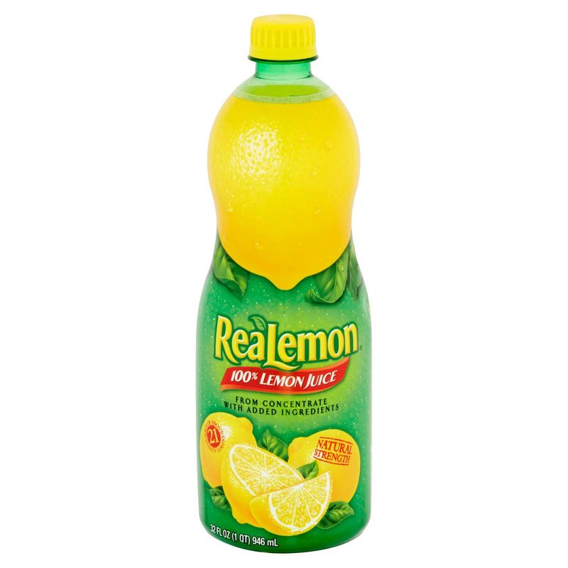 ReaLemon 100% Lemon Juice, 32 fl oz