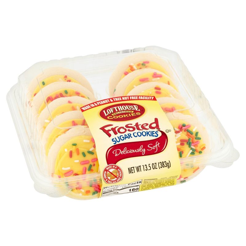 Lofthouse Frosted Sugar Cookies, 10 count, 13.5 oz