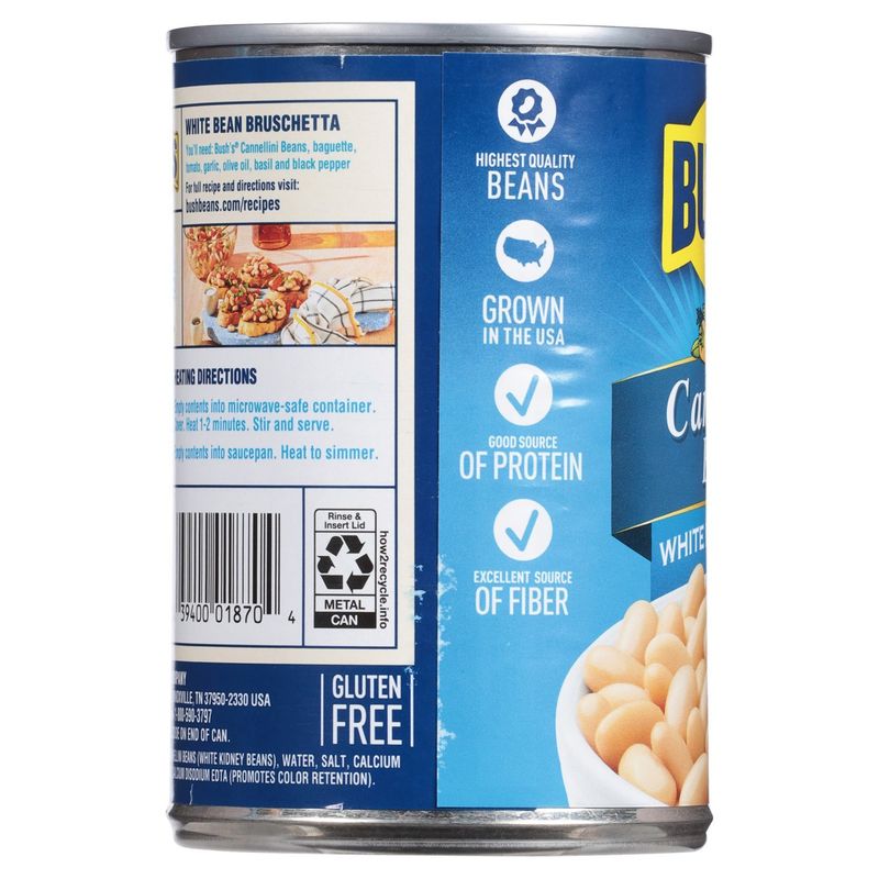 Bush's Best Cannellini White Kidney Beans, 15.5 oz