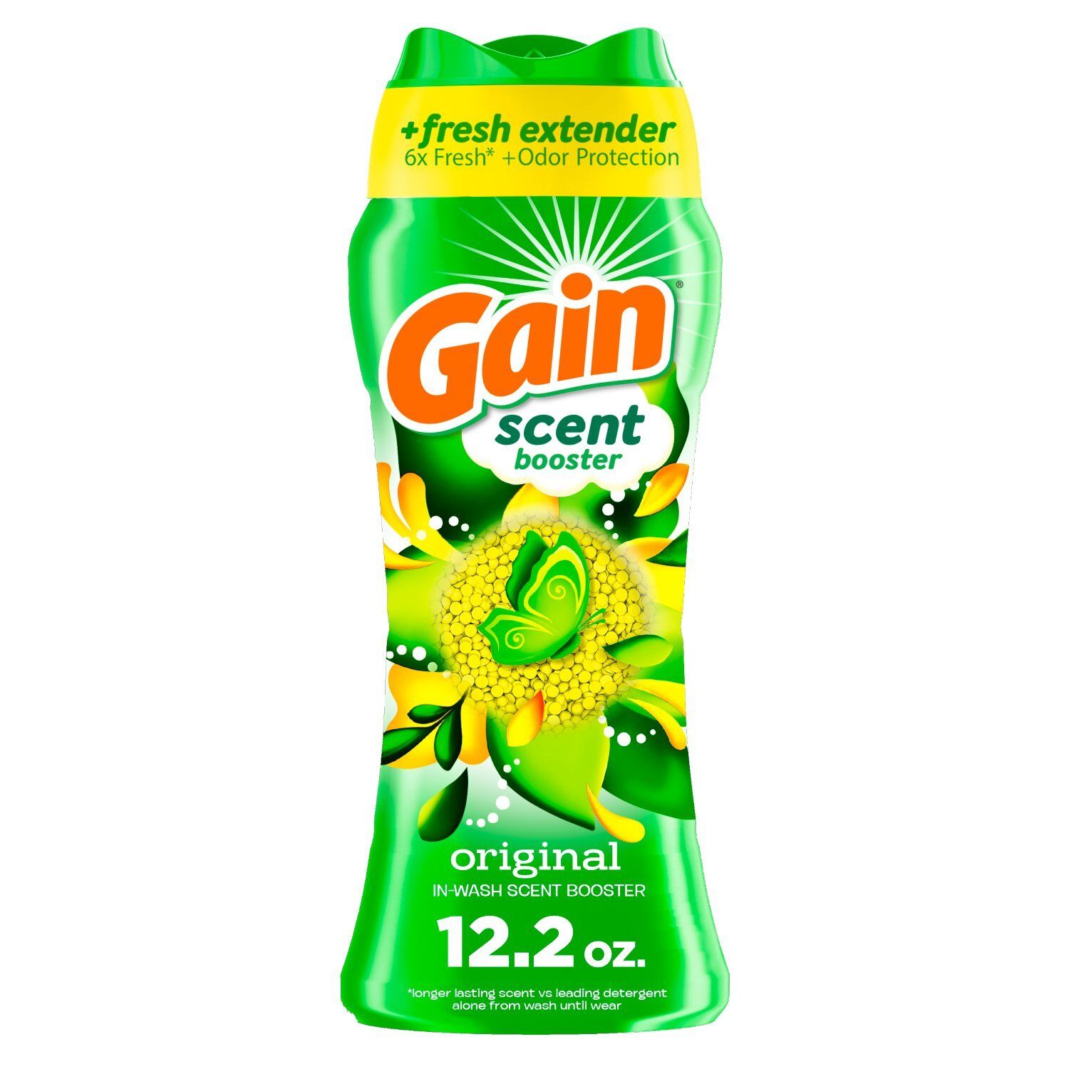 Gain In-Wash Laundry Scent Booster, Original Scent, 12.2 OZ, Fresh Extender + Odor Protection