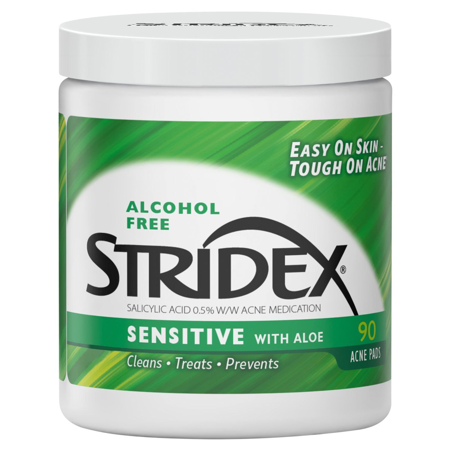 Stridex Sensitive with Aloe Acne Pads, 90 count
