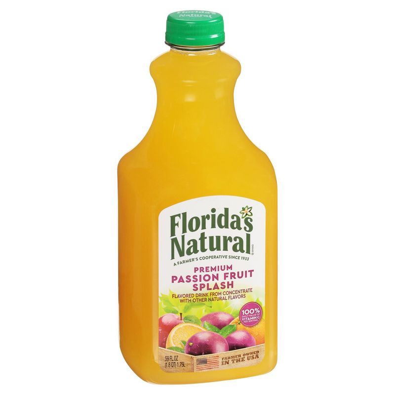 Florida's Natural Premium Passion Fruit Splash, 59 fl oz