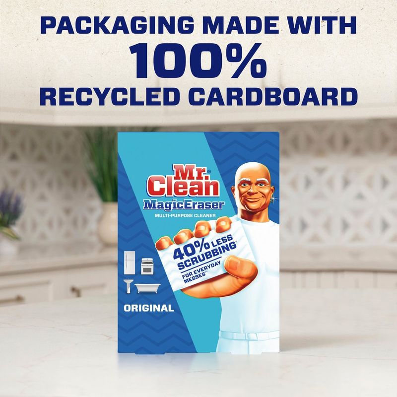Mr. Clean Magic Eraser The Original Multi-Purpose Cleaner Household Cleaning Pads, 10 count