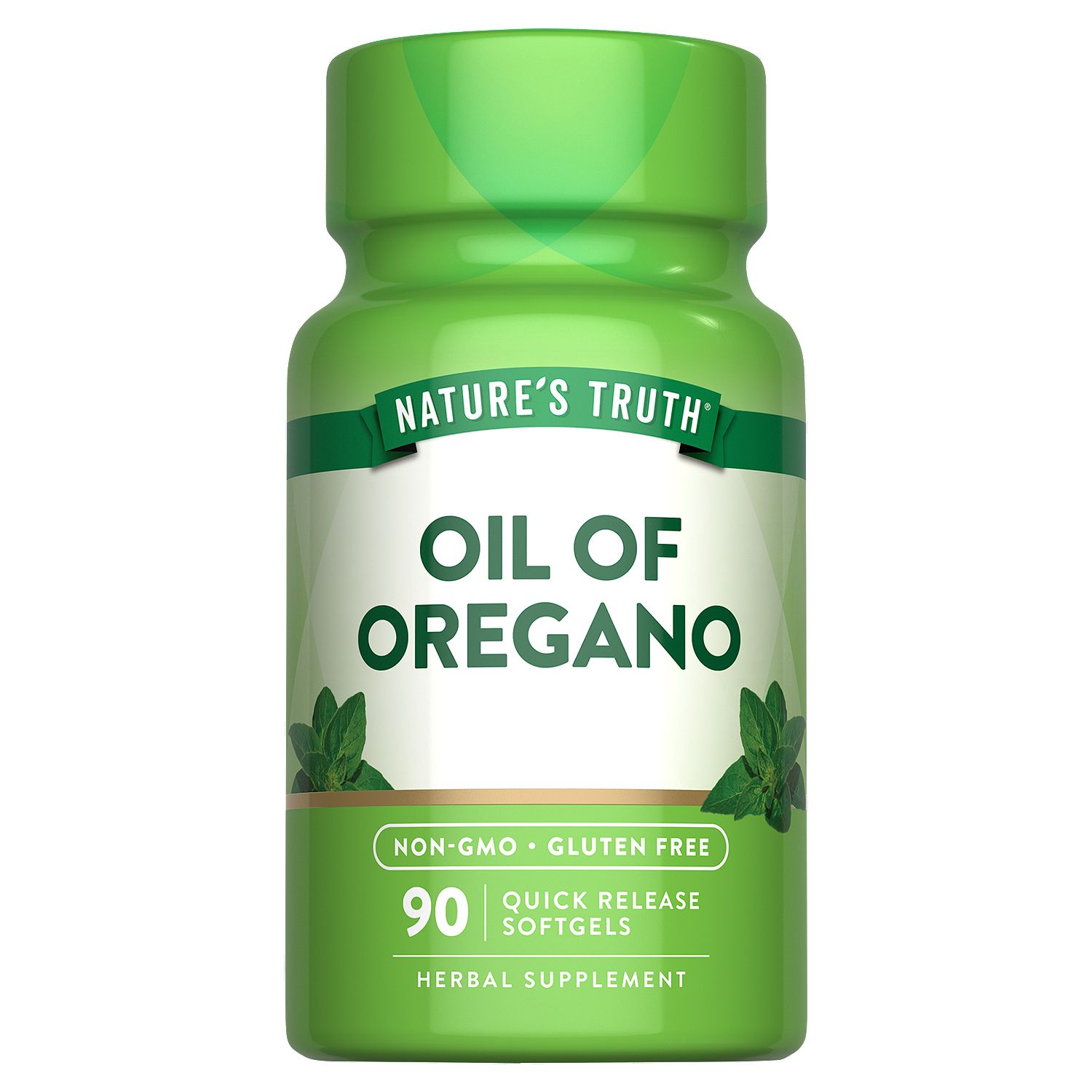 Nature's Truth Oil of Oregano Herbal Supplement, 90 count