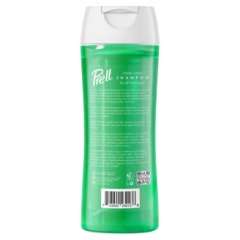 Prell Classic Clean Shampoo, 13.5 fl oz