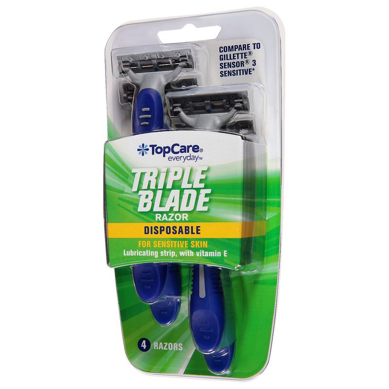 TopCare Matrix 3 Blade - Sensitive Skin, 4 each