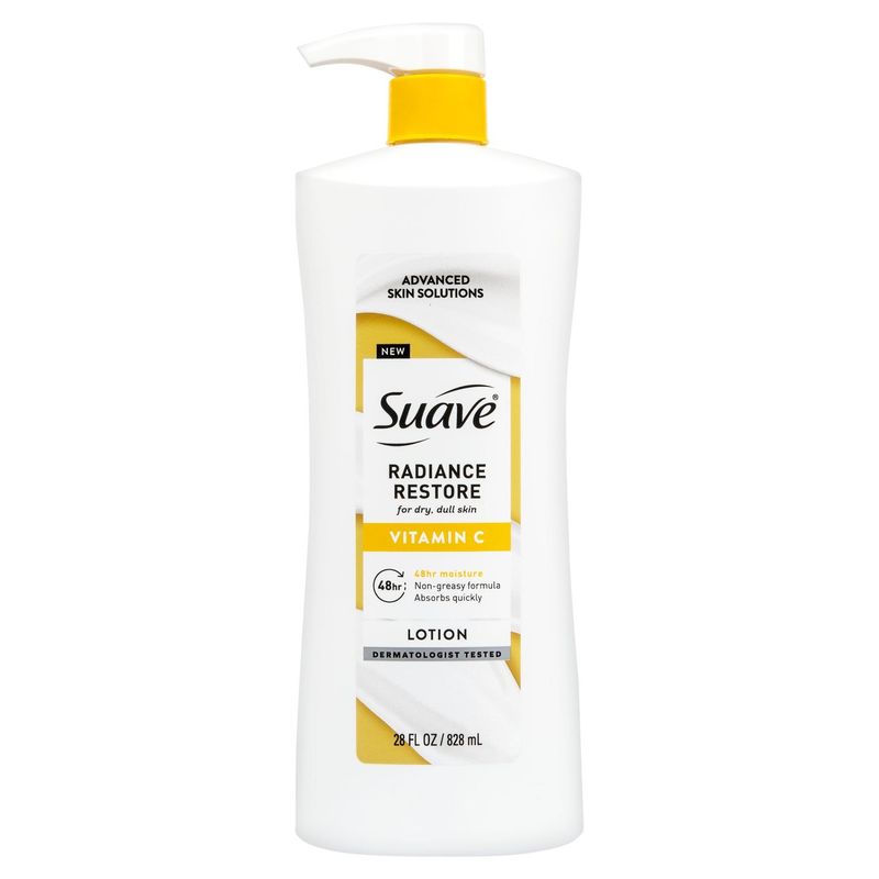 Suave Radiance Restore Vitamin C Lotion, 28 fl oz