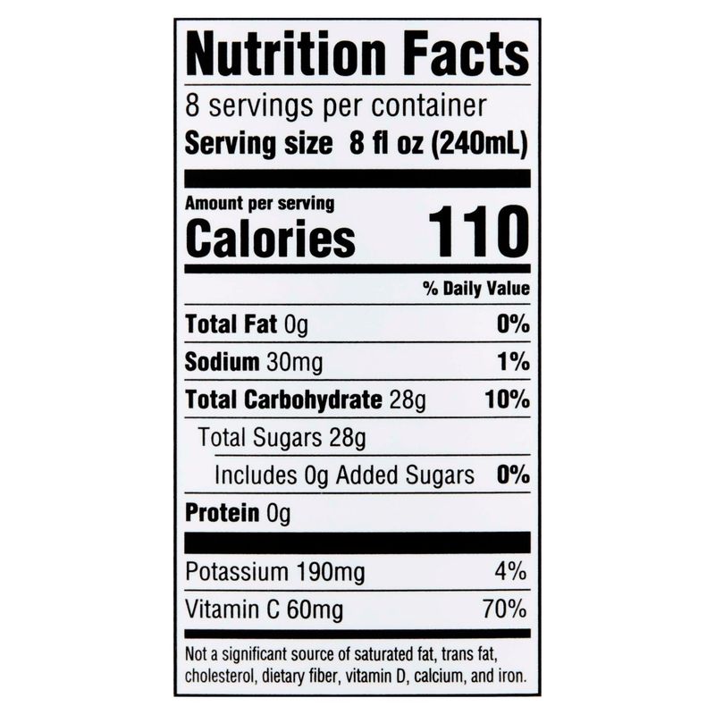 Bowl &amp; Basket Cranberry Flavored 100% Juice Blend, 64 fl oz