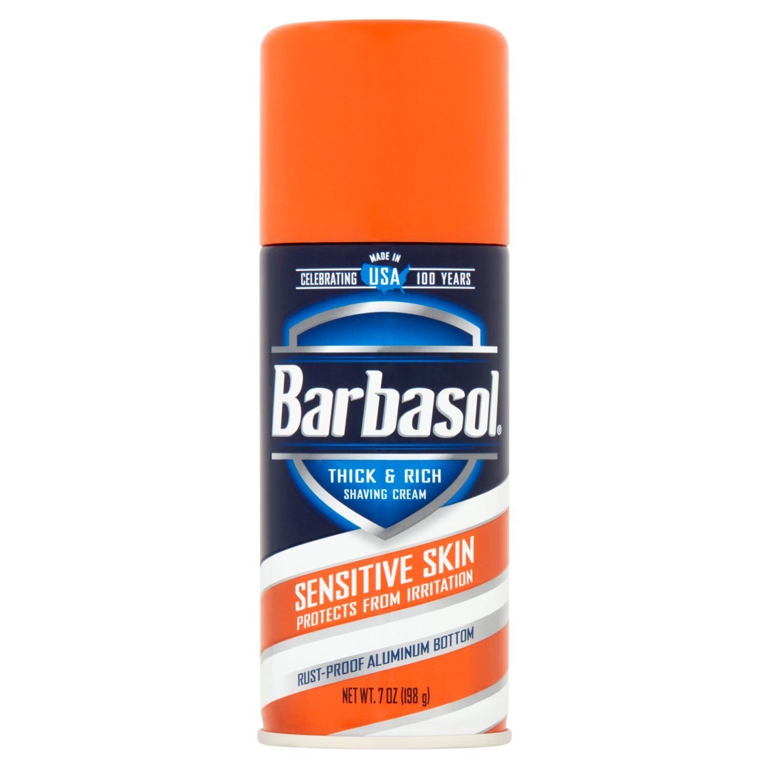 Barbasol Sensitive Skin Thick &amp; Rich Shaving Cream, 7 oz
