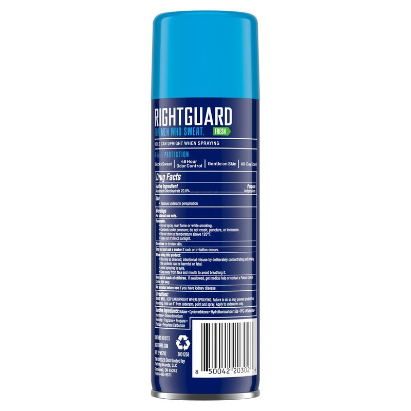 Right Guard Fresh Antiperspirant Aerosol Sport Edition, 6 oz