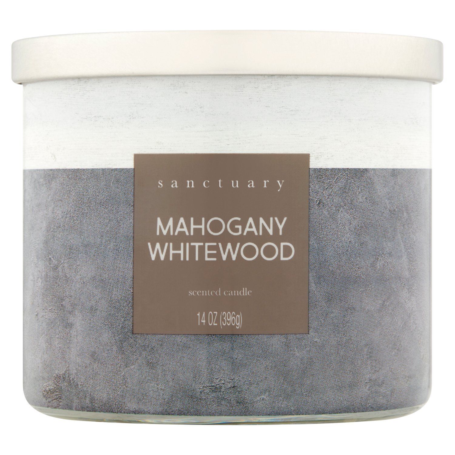 Sanctuary Mahogany Whitewood Scented Candle, 14 oz