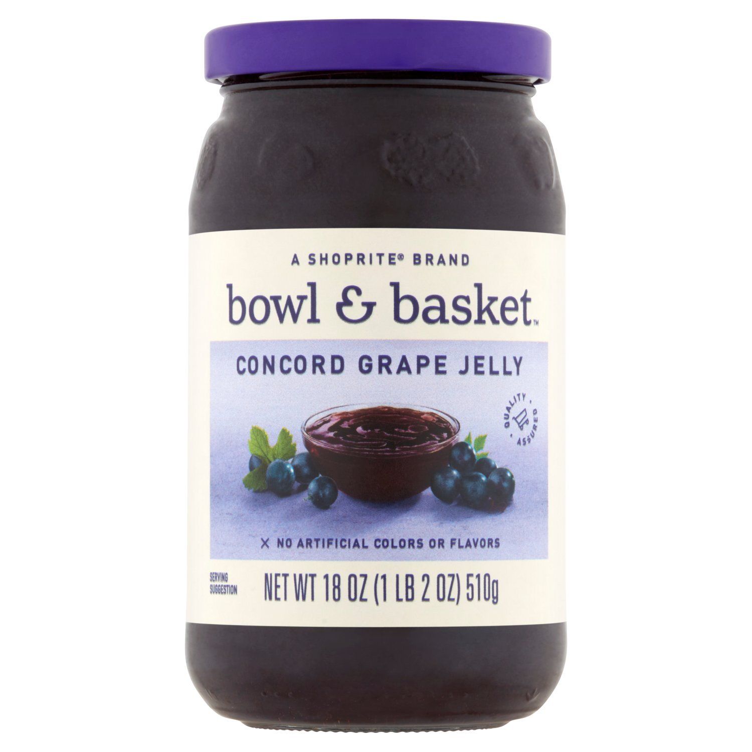 Bowl &amp; Basket Concord Grape Jelly, 18 oz