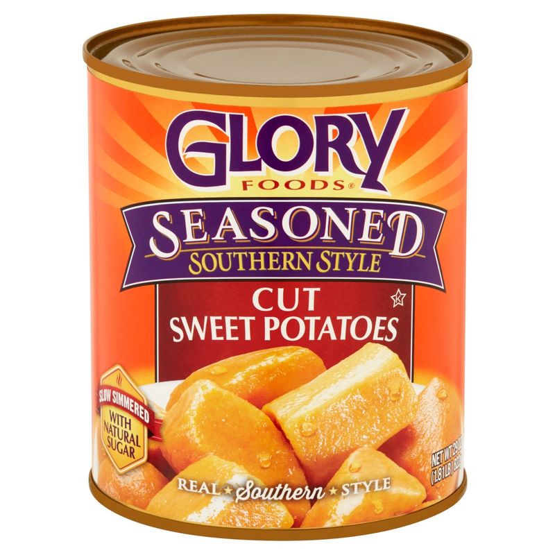 Glory Foods Seasoned Southern Style Cut Sweet Potatoes, 29 oz