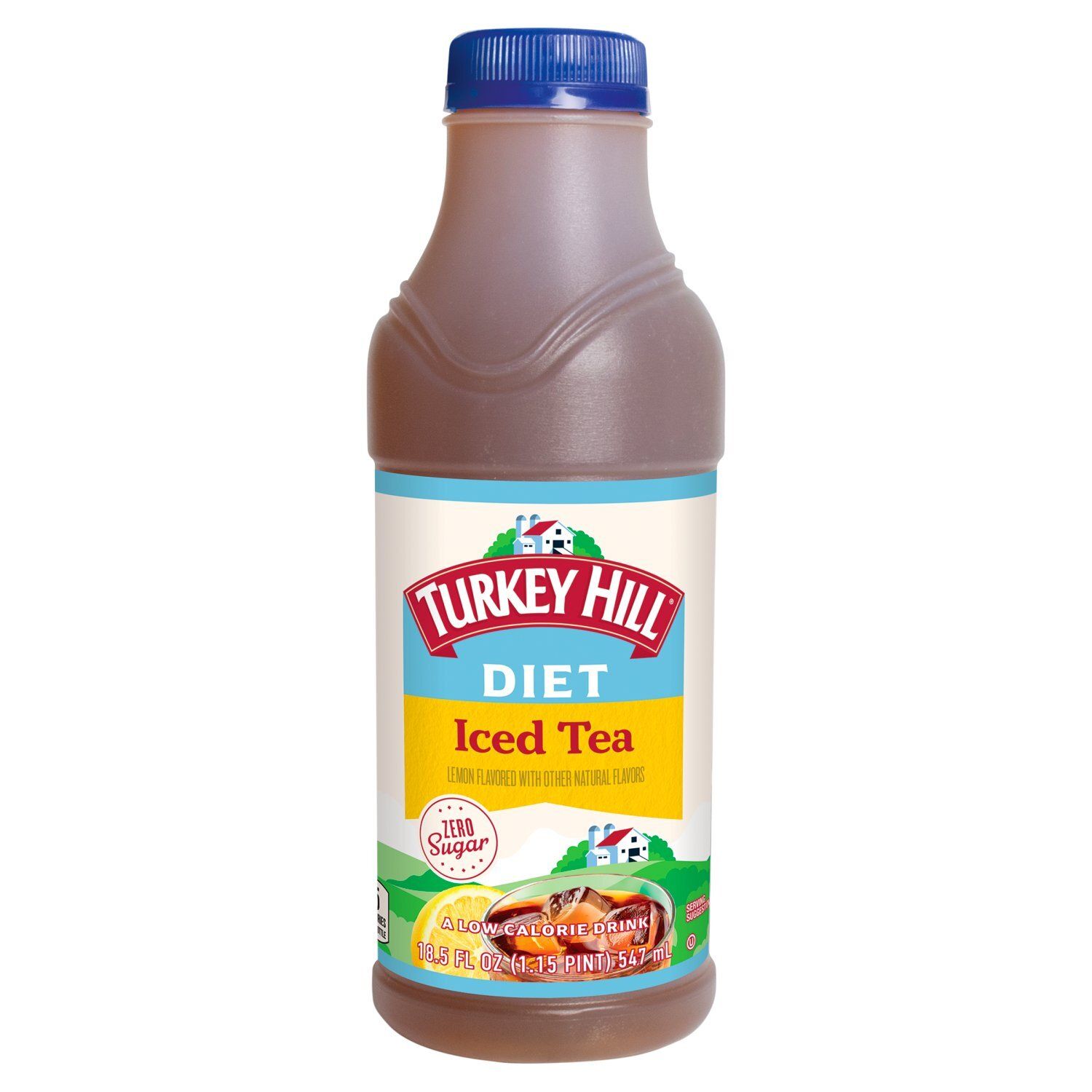 Turkey Hill Diet Lemon Flavored Iced Tea, 18.5 fl oz