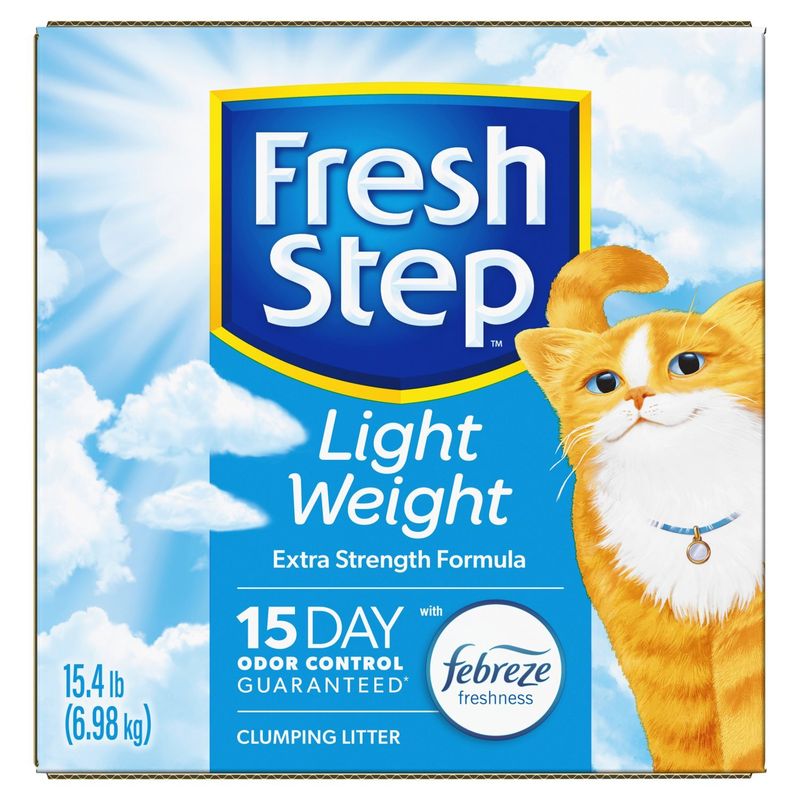 Fresh Step Light Weight Clumping Litter, 15.4 lb