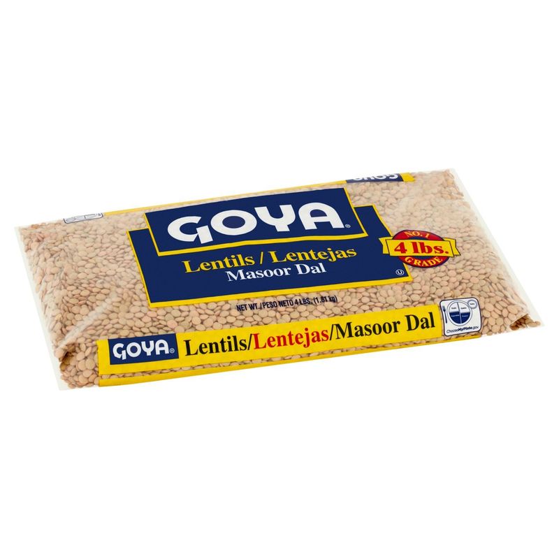 Goya Lentils, 4 lbs