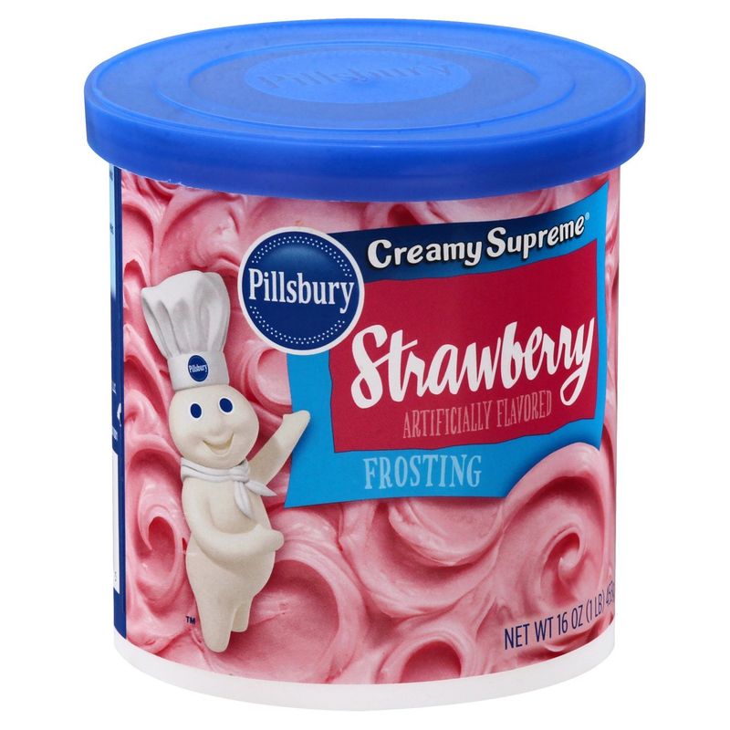 Pillsbury Creamy Supreme Strawberry Frosting, 16 oz