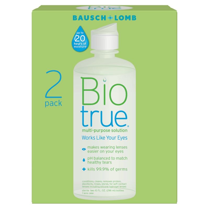 Bausch + Lomb Biotrue Multi-Purpose Solution, 10 fl oz, 2 count