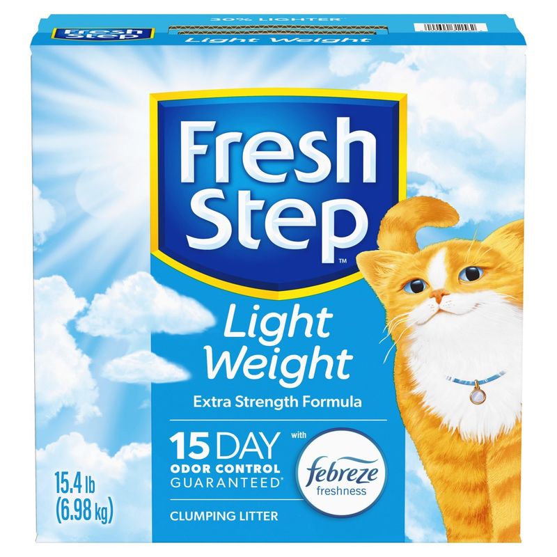 Fresh Step Light Weight Clumping Litter, 15.4 lb