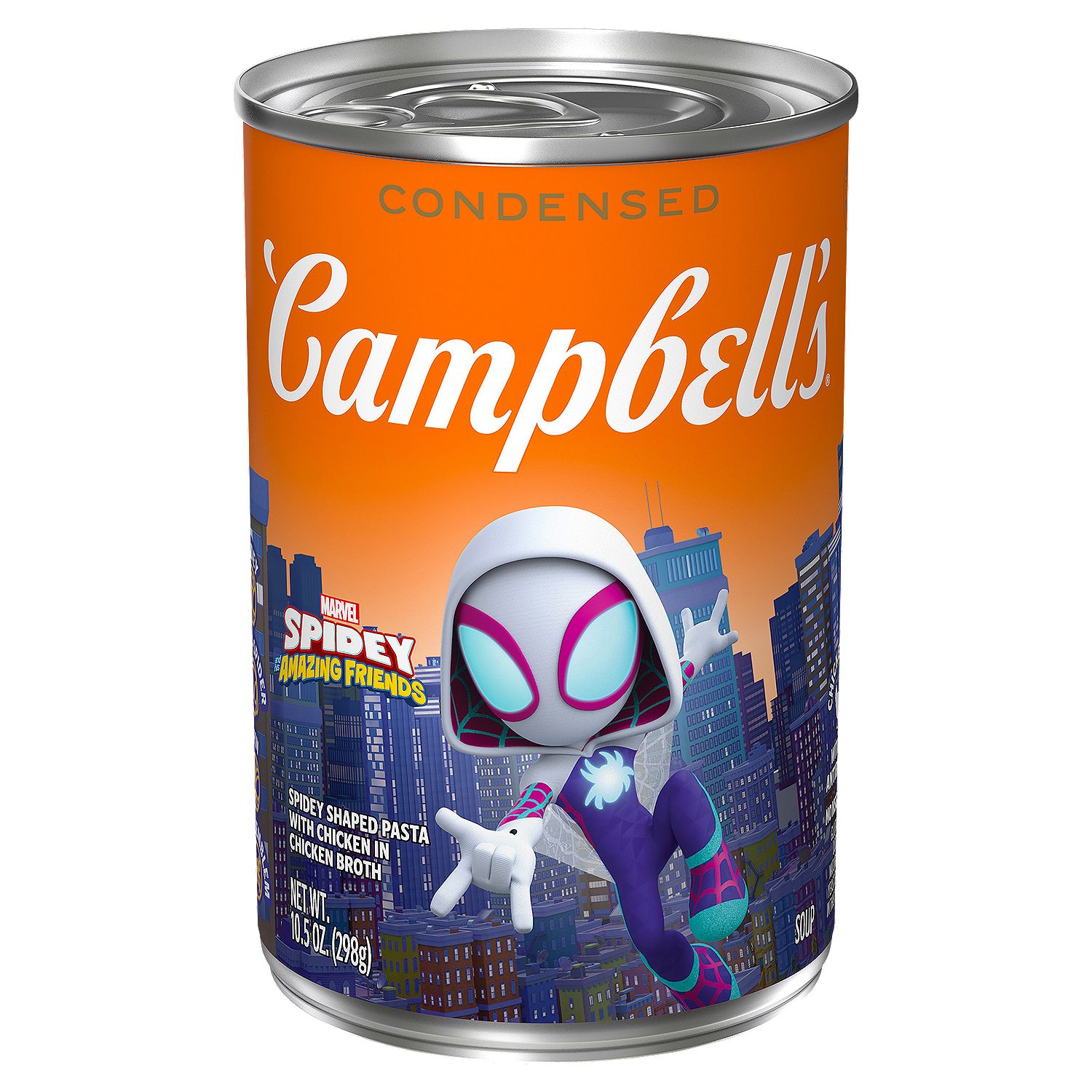 Campbell's Condensed Marvel's Spidey and His Amazing Friends Shaped Pasta Soup, 10.5 oz