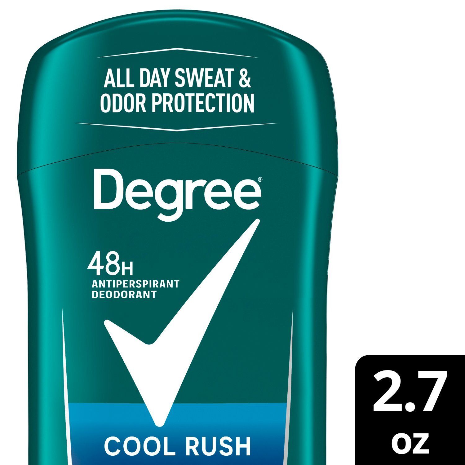 Degree Cool Rush 48h Antiperspirant Deodorant, 2.7 oz