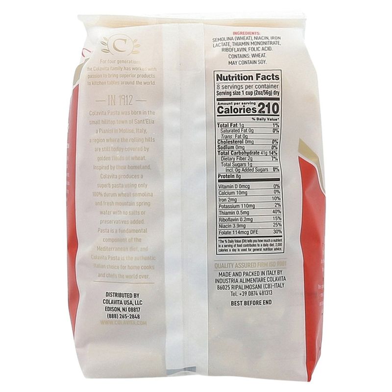 Colavita Bronze Die Rigatoni Pasta, 16 oz