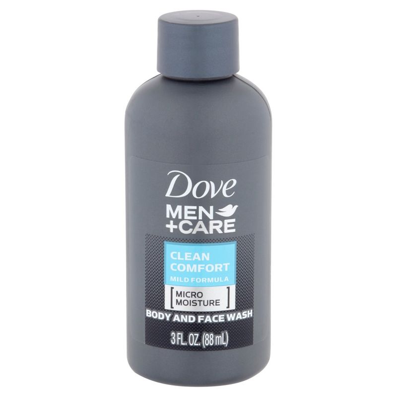 Dove Men+Care Clean Comfort Body and Face Wash, 3 fl oz