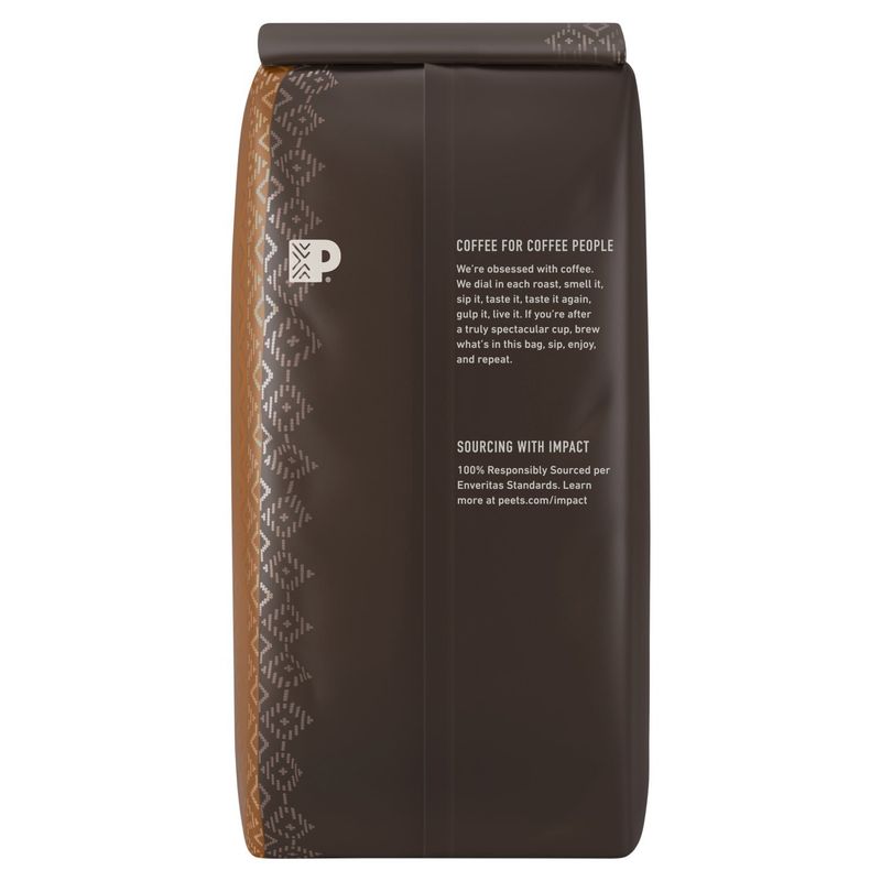 Peet's Coffee Major Dickason's Blend Decaf Dark Roast Ground Coffee, 10.5 oz