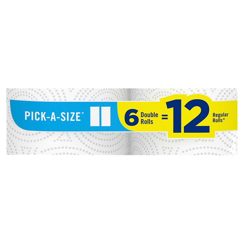 Sparkle Pick-A-Size Paper Towels, 6 Double Rolls