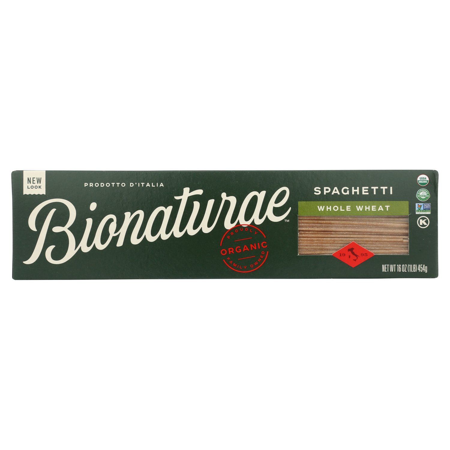 Bionaturae Whole Wheat Spaghetti, 16 oz