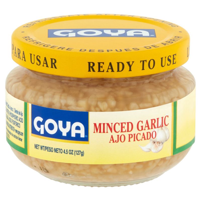 Goya Minced Garlic, 4.5 oz
