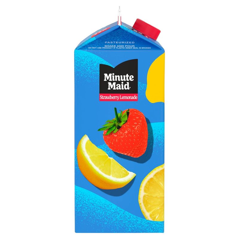Minute Maid Strawberry Lemonade Carton, 59 fl oz