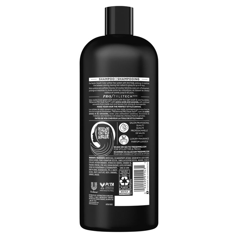 TRESemmé Anti-Fade Keratin Smooth Color Shampoo, 28 fl oz