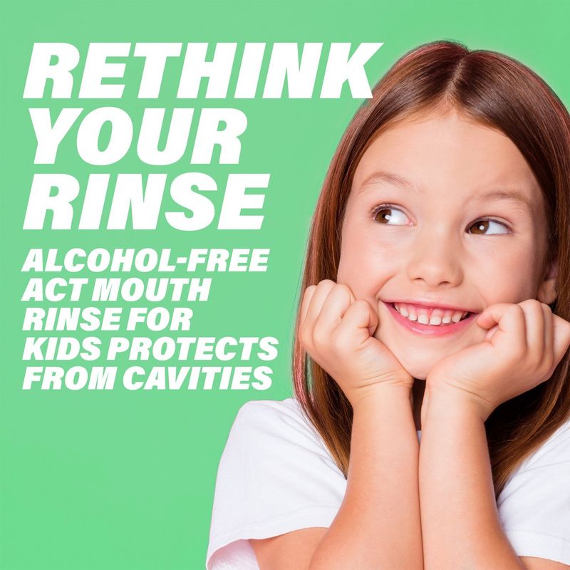 ACT Kids Wild Watermelon Anticavity Fluoride Rinse, 16.9 fl oz