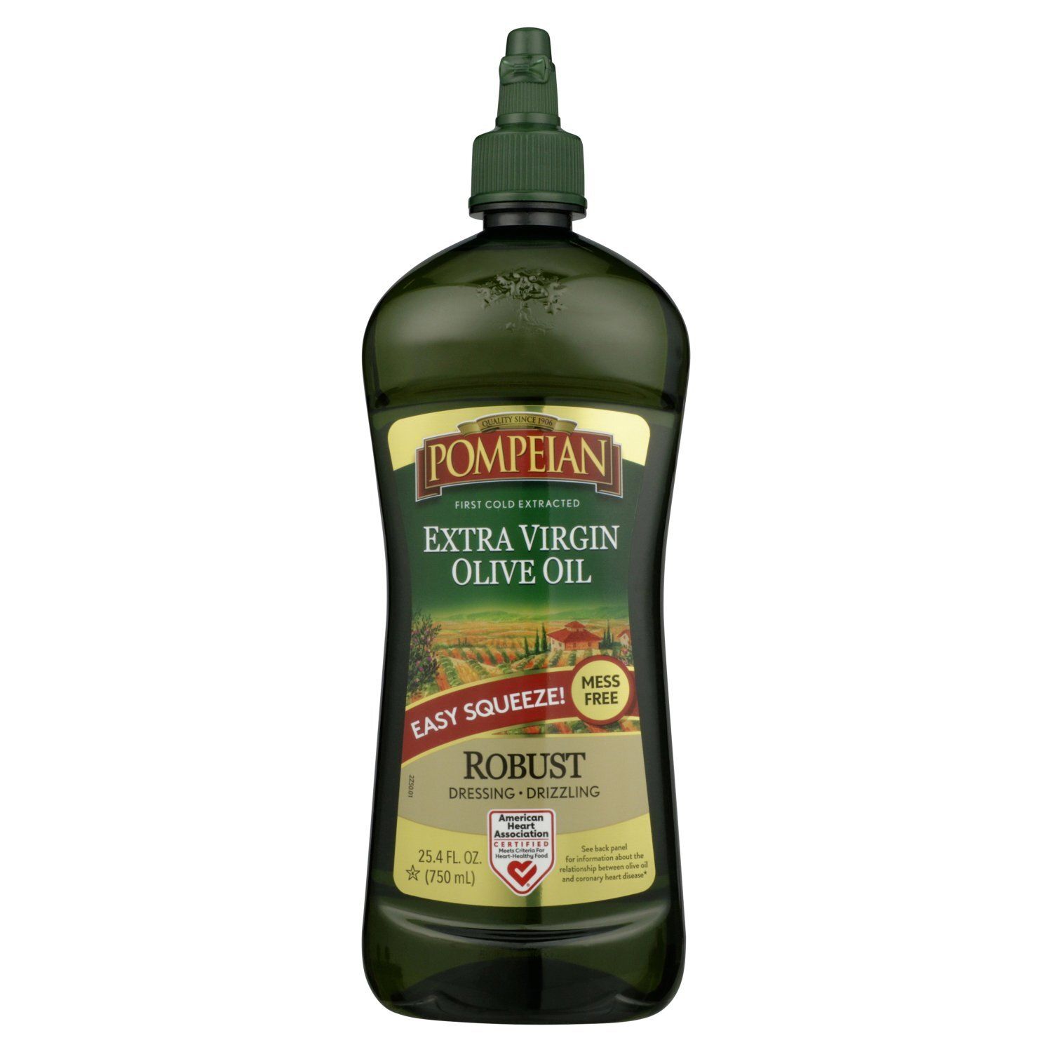 Pompeian Robust Extra Virgin Olive Oil, 25.4 fl oz