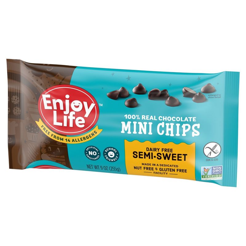 Enjoy Life Semi Sweet Mini Chips, 9 oz