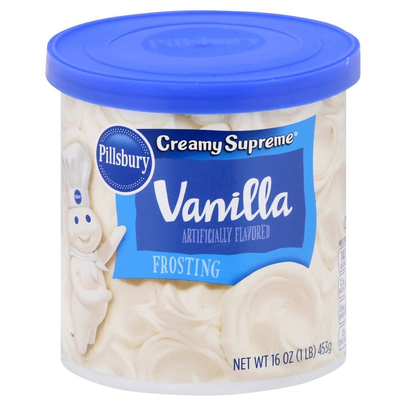 Pillsbury Creamy Supreme Vanilla Frosting, 16 oz
