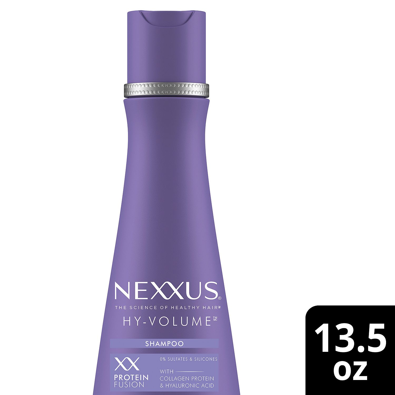 Nexxus HY-VOLUME Weightless Lift Shampoo PROTEIN FUSION with Collagen Protein &amp; Hyaluronic Acid 13.5 fl oz
